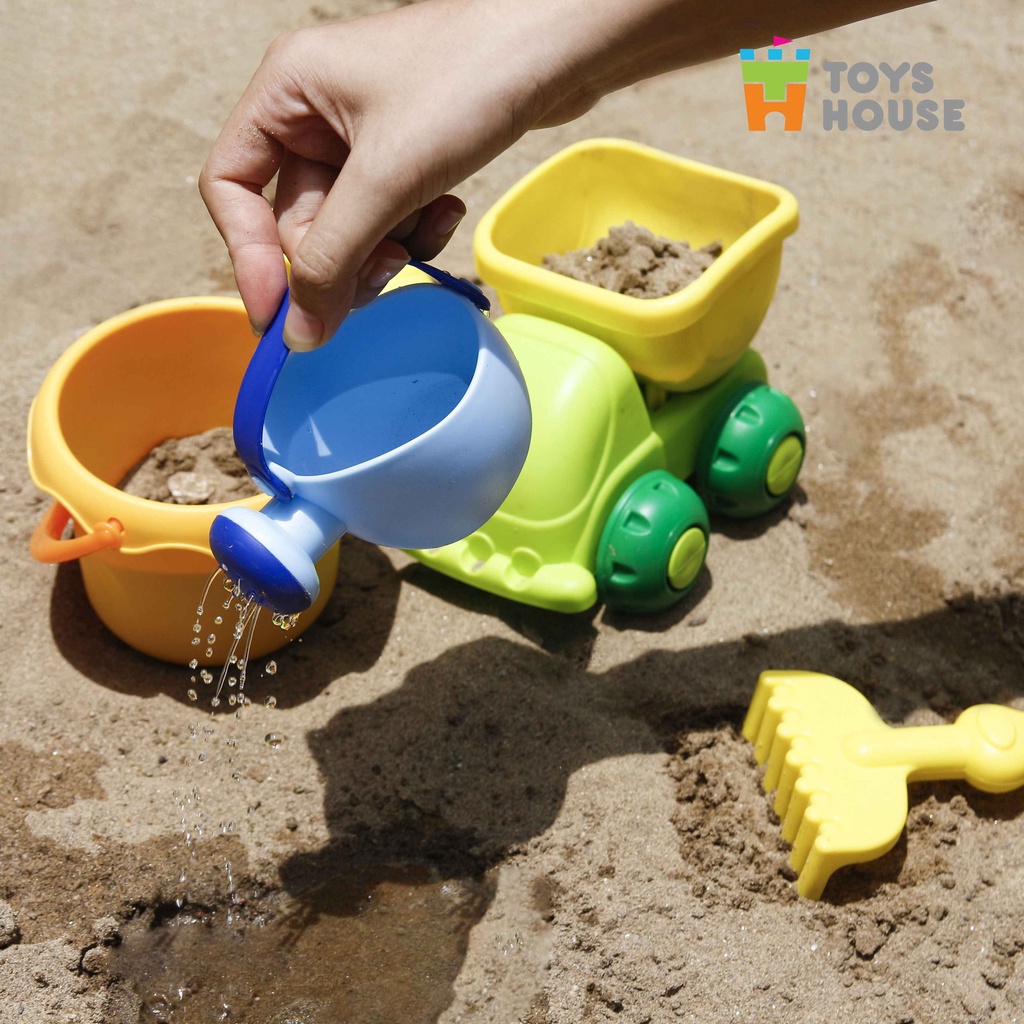 Đồ chơi xúc cát bãi biển cho bé bé vui chơi, vận động Toyshouse 035 (màu ngẫu nhiên)