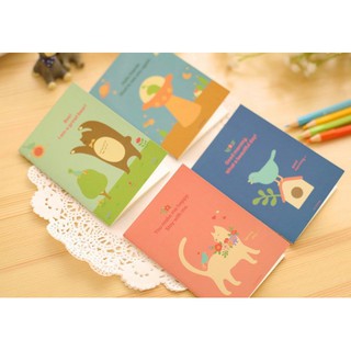 Sổ ghi chú mini mẫu ngẫu nhiên