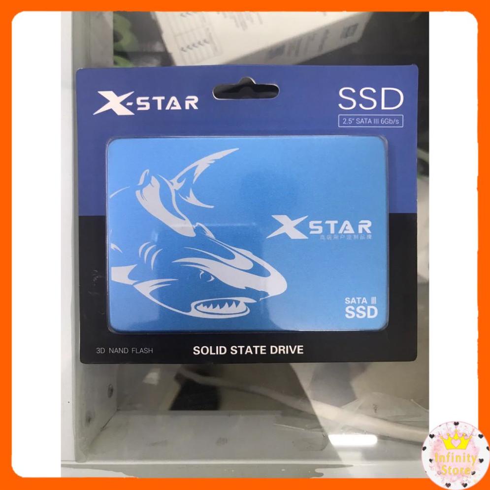 [Mã 273ELHA100K0 hoàn 7% đơn 500K] Ổ CỨNG SSD XSTAR 256GB SATA3 INFINY DECOR