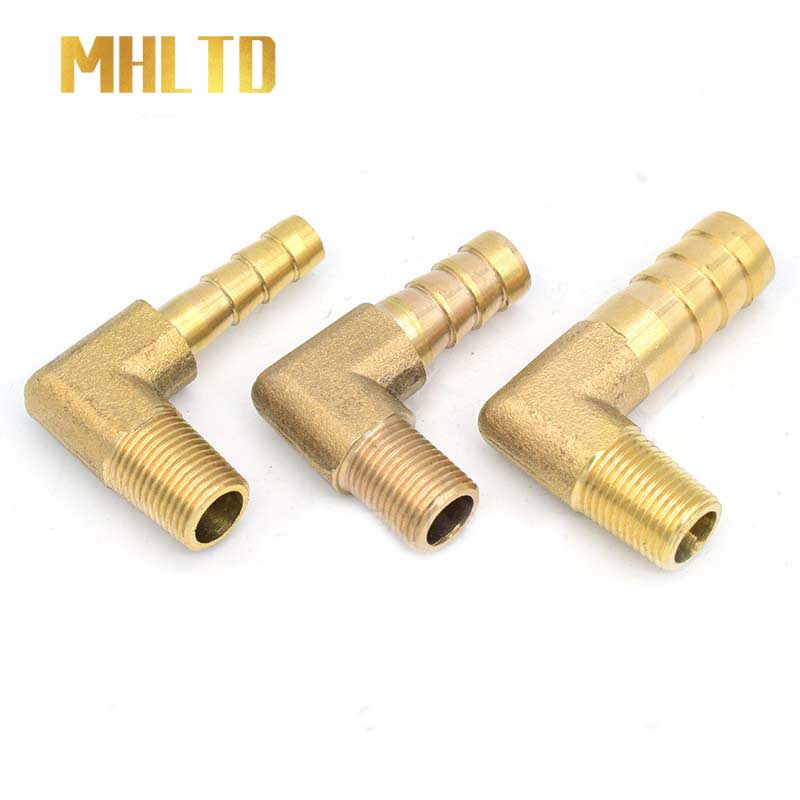 Đầu Nối Bằng Đồng Thau Màu Vàng 6 8 10 12 16mm Sang 1 / 4 1 / 8 1 / 2 3 / 8
