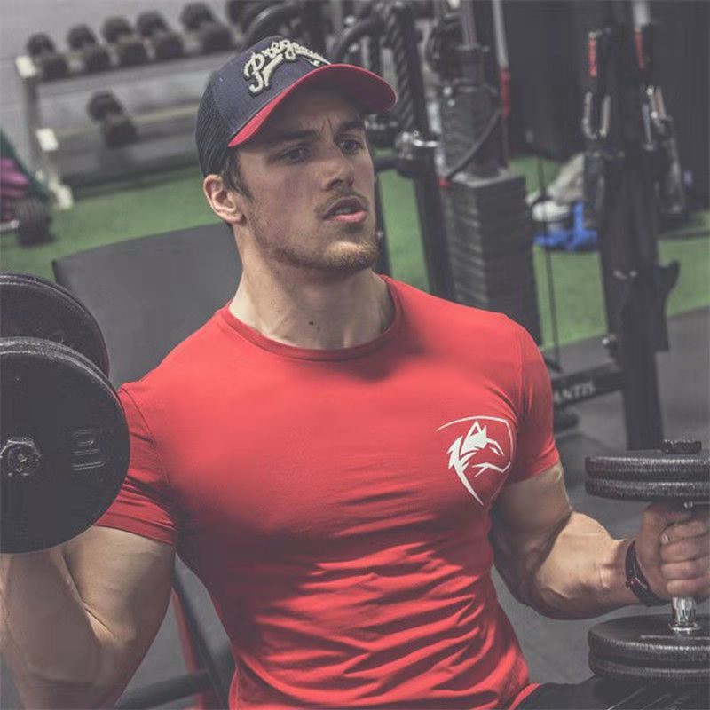 Áo Thun Thể Thao Ngắn Tay Form Ôm Thời Trang Năng Động Cho Nam