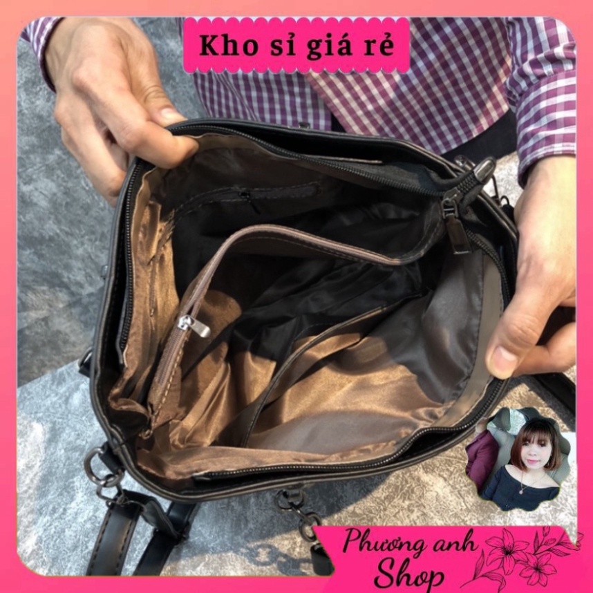 Túi xách công sở đựng vừa A4 hàng túi quảng châu cao cấp nhiều ngăn-Newtuixchnu