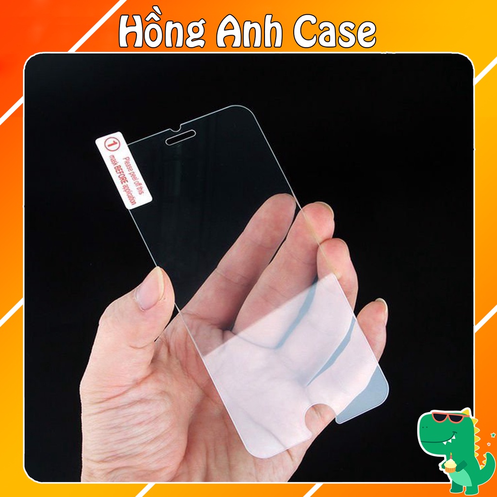 Miếng Dán Kính Cường Lực Cho Iphone Samsung , Oppo 9H (Trong Suốt). -Hồng Anh Case