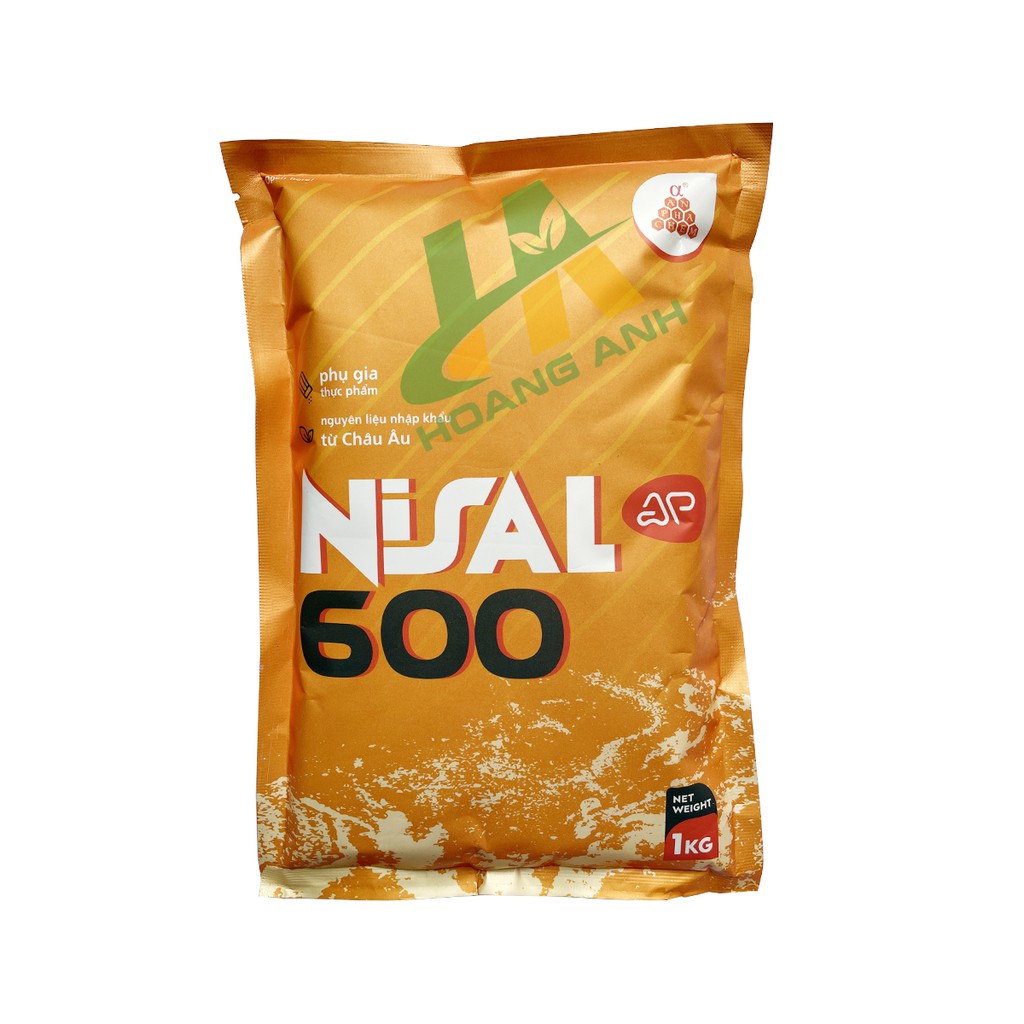 500g muối đỏ NISAL 600 - Nguyên liệu Tây Ban Nha - Tạo màu xúc xích, lạp xưởng, thịt xông khói, pate, Doner