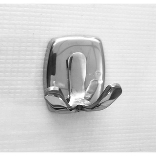 Móc áo inox 304 đơn, móc áo 2 chia bd 3 toro home, cam kết chất liệu inox chuẩn 304