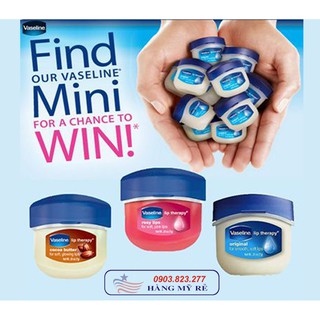 Sáp Dưỡng Môi Vaseline (Hàng Mỹ xách tay)