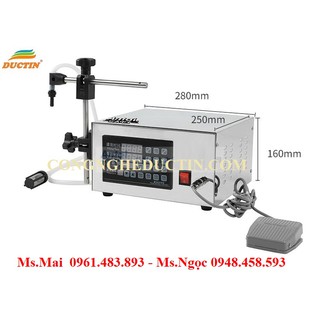 Máy chiết rót dung dịch lỏng 1 vòi SY280