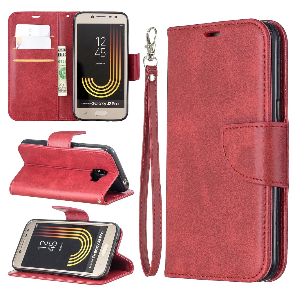 Bao da màu trơn cho Samsung Galaxy J2 Pro(2018)/J330/J3 Pro | BigBuy360 - bigbuy360.vn