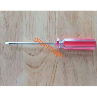 Tua vít 1 đầu sọc 3x75mm - tua vít đẹp giá rẻ
