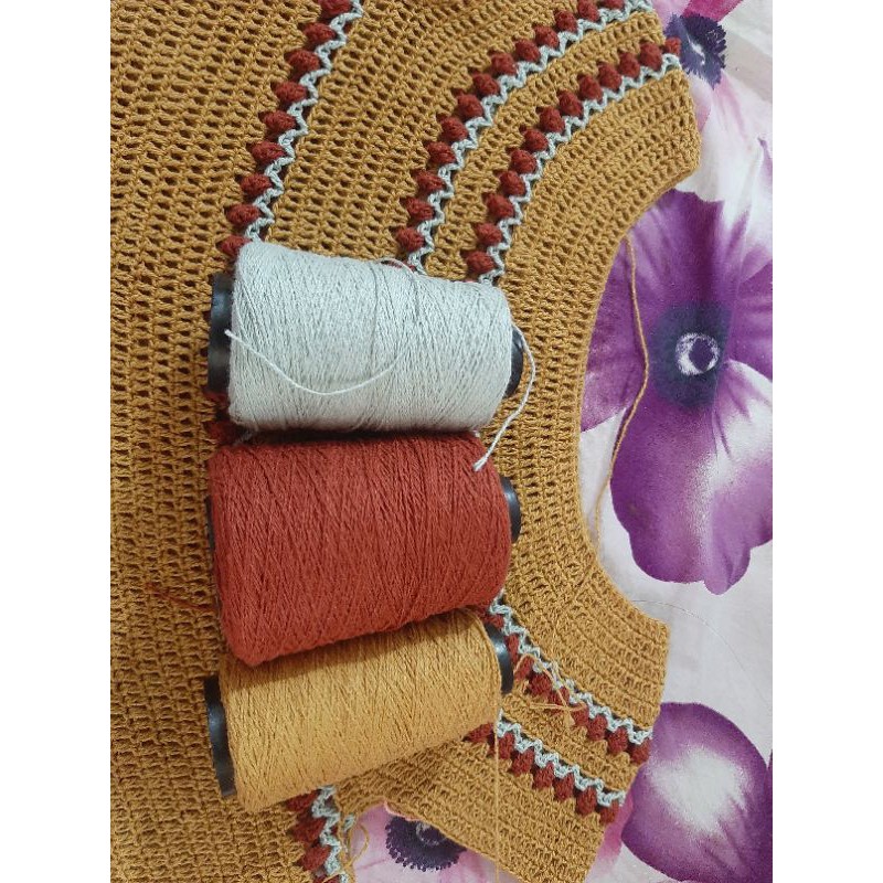 set sợi cotton mộc theo cân