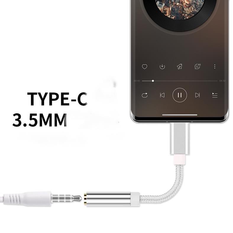 [NHSP30]Jack chuyển đổi Type-C ra AUX 3.5mm TIANSTON Type-C To AUDIO Cable🍆[SIÊU SALE]🍆Đầu chuyển type c to 3.5