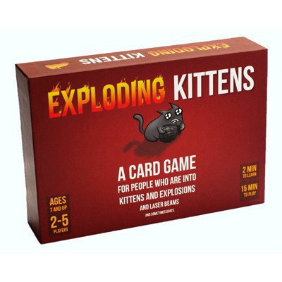 Jabi Toys - Mèo nổ cơ bản- mèo đỏ - Exploding Kitten