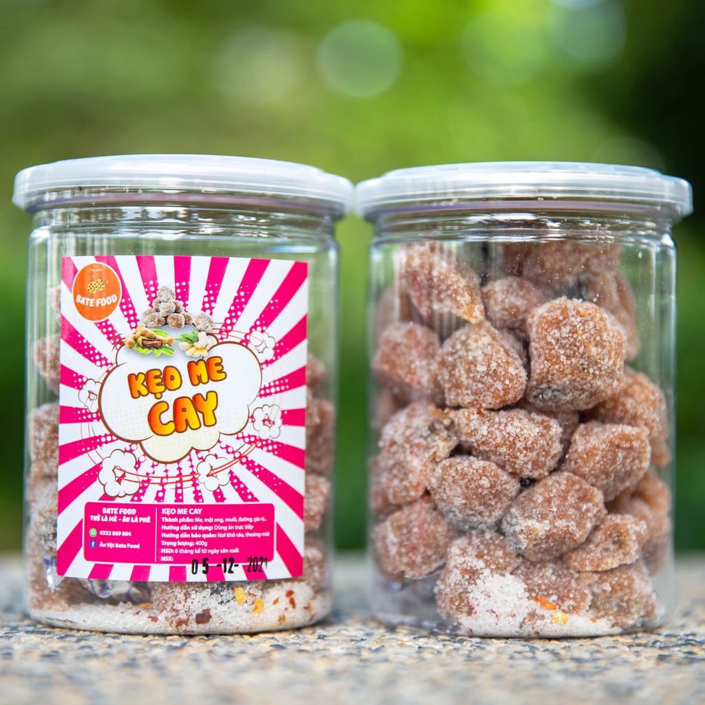 Kẹo Me Cay 400g, Vị Chua Chua Cay Cay, Ngọt Ngọt, Món Ăn Vặt Yêu Thích