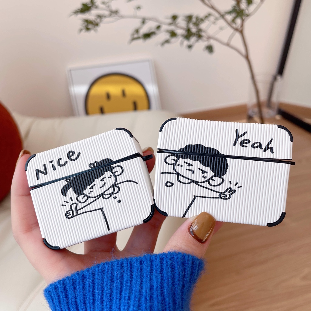 Ốp Hộp Đựng Tai Nghe Nhét Tai Bằng Da Cho compatible AirPods3 compatible AirPods 3rd) compatible AirPods3 compatible AirPods3 Pro compatible AirPods2Gd