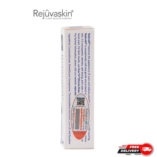 Gel ngăn ngừa sẹo và làm xẹp sẹo lồi, sẹo phì đại REJUVASKIN Rejuvasil 10ml | BigBuy360 - bigbuy360.vn