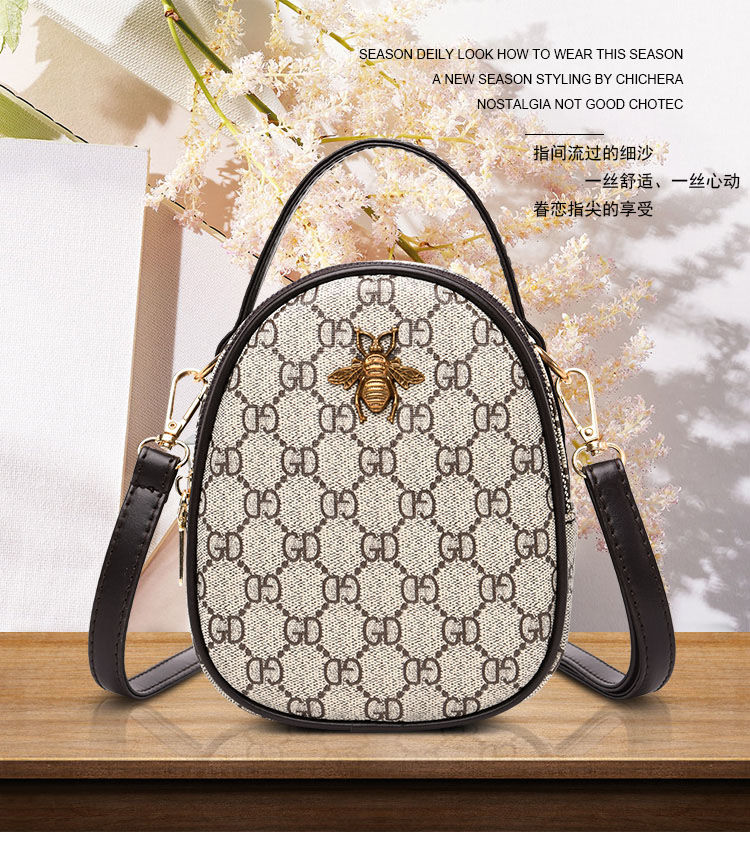 Women's Popular Small Bag2020New Retro Mini All-match Shoulder Bag Cross-Body Handbag