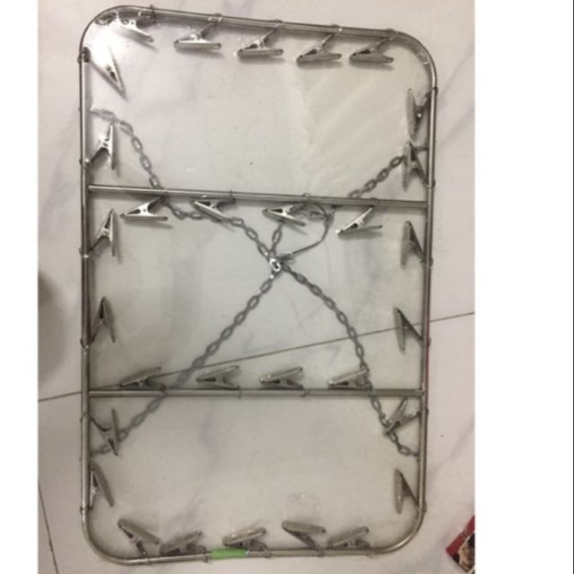 Móc chùm phơi đồ inox
