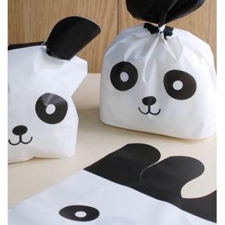 20pcs cute Panda Bakery Cookie Candy Bag Party Wedding Gift Bag