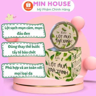 2 Hộp size lớn bột lột mụn matcha trà xanh lột mụn tận gốc, cung cấp collagen cho da