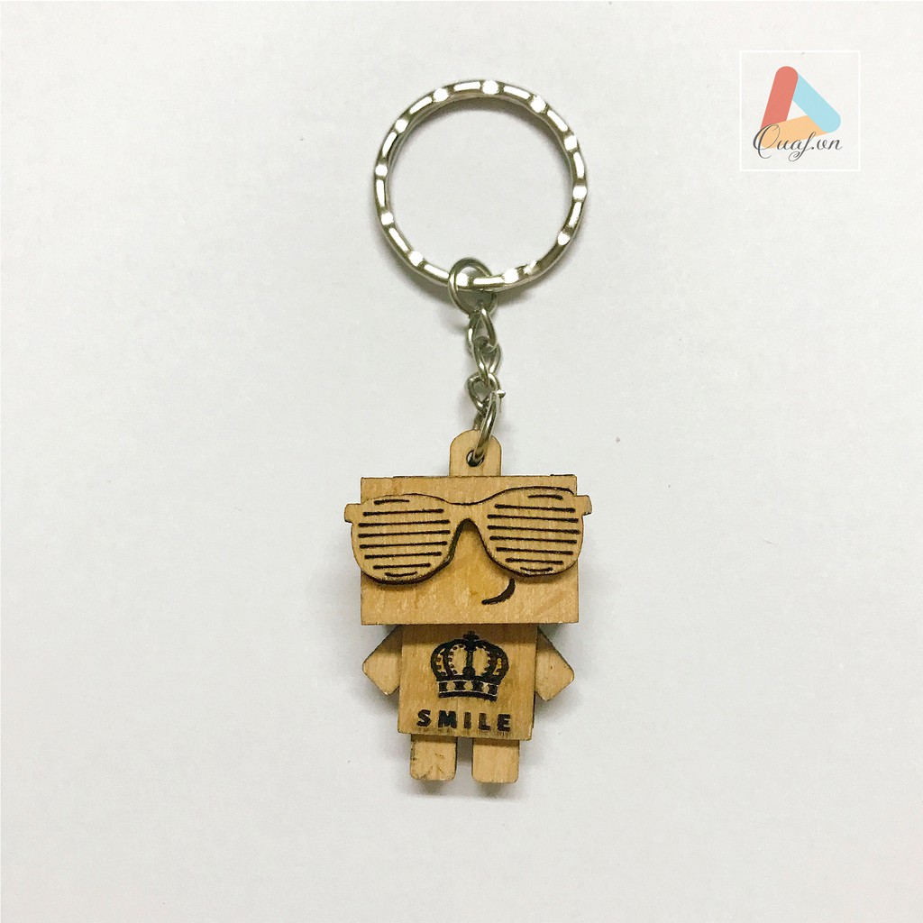 Móc khóa danbo (con mắt kính)