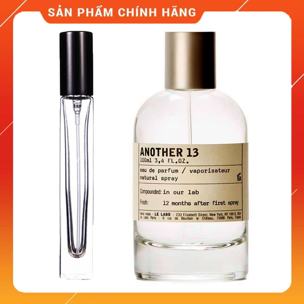 [Nước hoa mini Unisex] Mẫu thử Le Labo Another 13 EDP 2/5/10ml (Hương gỗ thanh lịch lưu hương trên 12 giờ)
