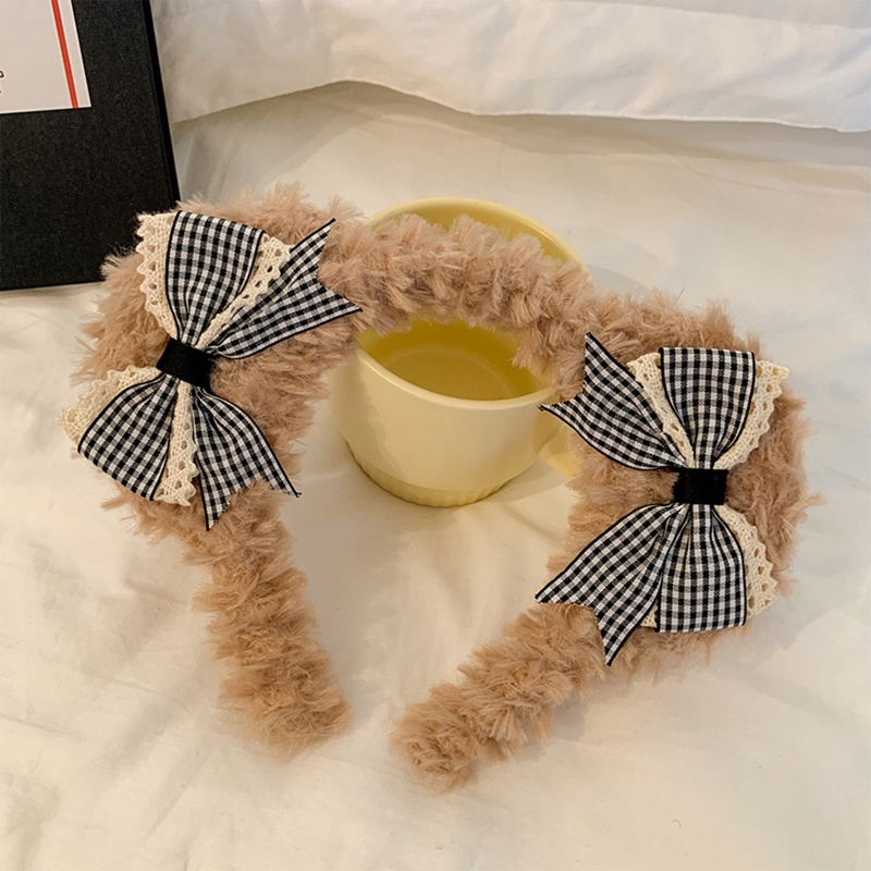 Băng Đô Tai Gấu Bông Phong Cách Lolita Đáng Yêu Dành Cho Nữ