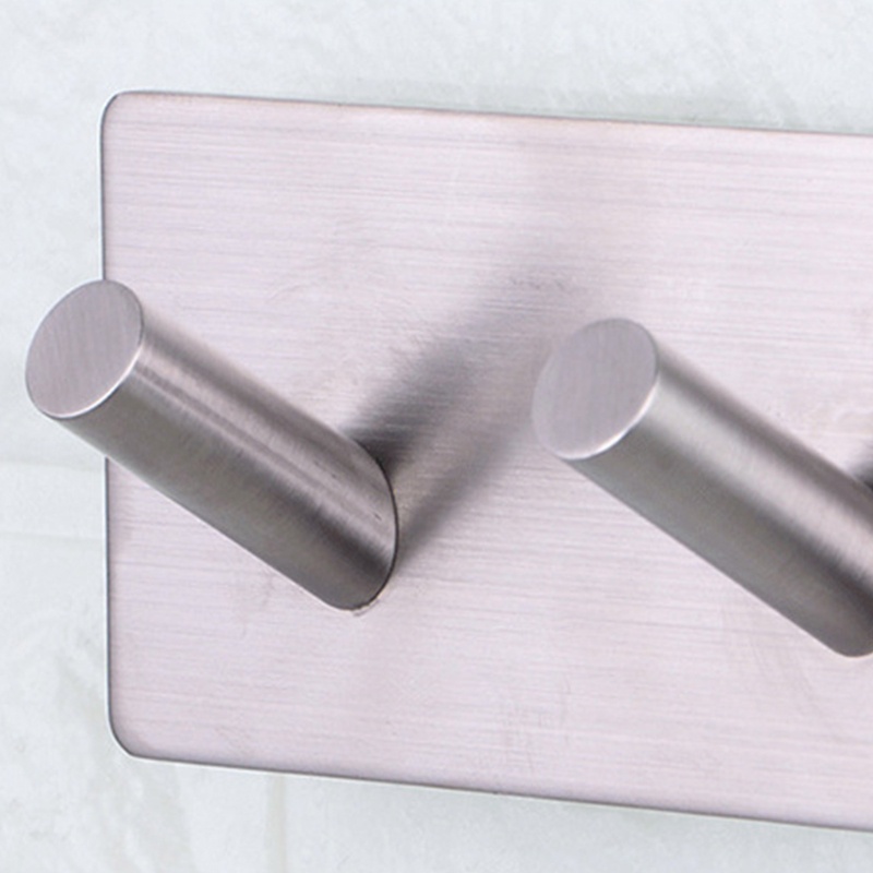 Móc Treo Đồ Bằng Thép Không Gỉ Dán Tường Chịu Được Sức Nặng Không Cần Đục Lỗ Cho Nhà Bếp Nhà Tắm