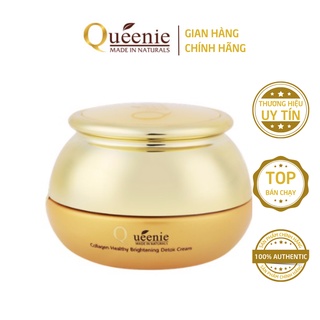 Kem dưỡng trắng da Queenie bổ sung Collagen chống lão hóa da mịn màng sáng khỏe Hàn Quốc chính hãng 50ml