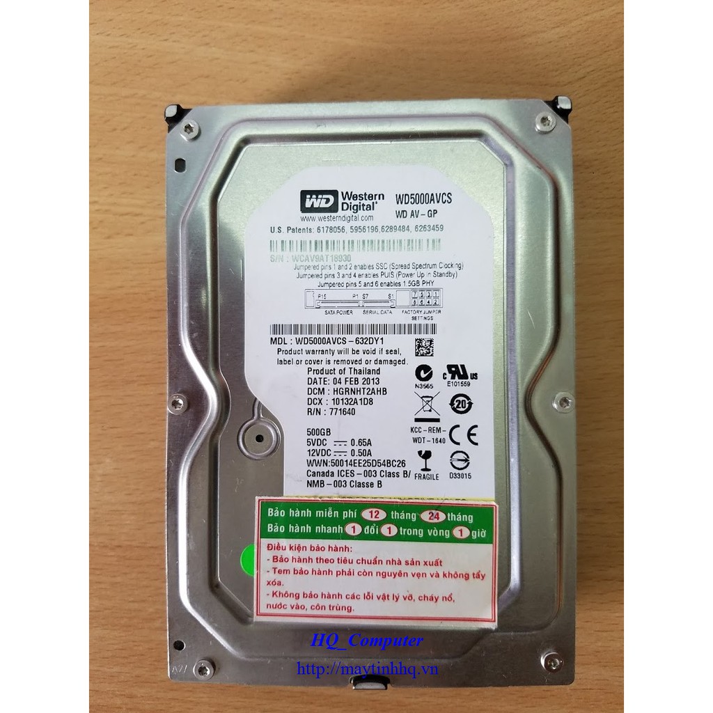 Ổ Cứng HDD  500GB Đã Cài Sẵn | BigBuy360 - bigbuy360.vn