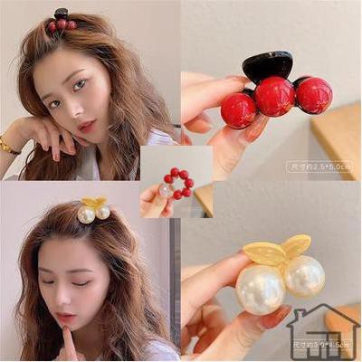 Kẹp Tóc Đính Ngọc Trai Xinh Xắn Theo Phong Cách Hàn Quốc