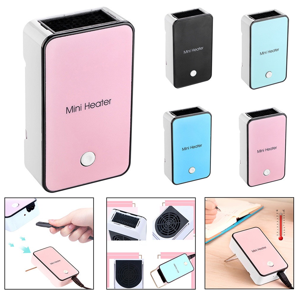 Quạt Sưởi Fonken Để Bàn Mini Phích Cắm EU Tiện Dụng