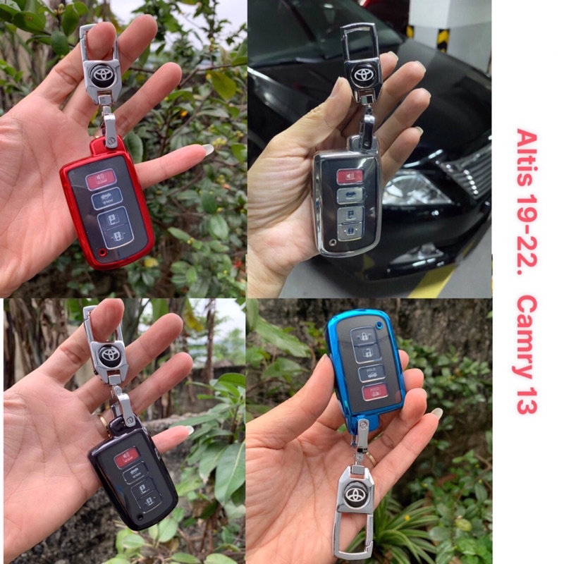 (Nhiều màu)Ốp Chìa Khóa Toyota Altis 2019-2020 - Camry 2013 cao cấp