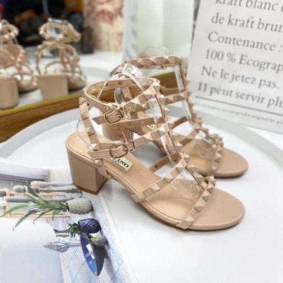 - | Sales | Sandal valentino quai tán đinh đế trụ fullbox " ..