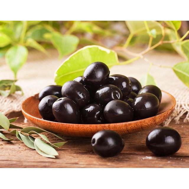 TRÁI Ô LIU ĐEN TÁCH HẠT [Spain] FRAGATA Olives Pitted Black (tgc-hk)