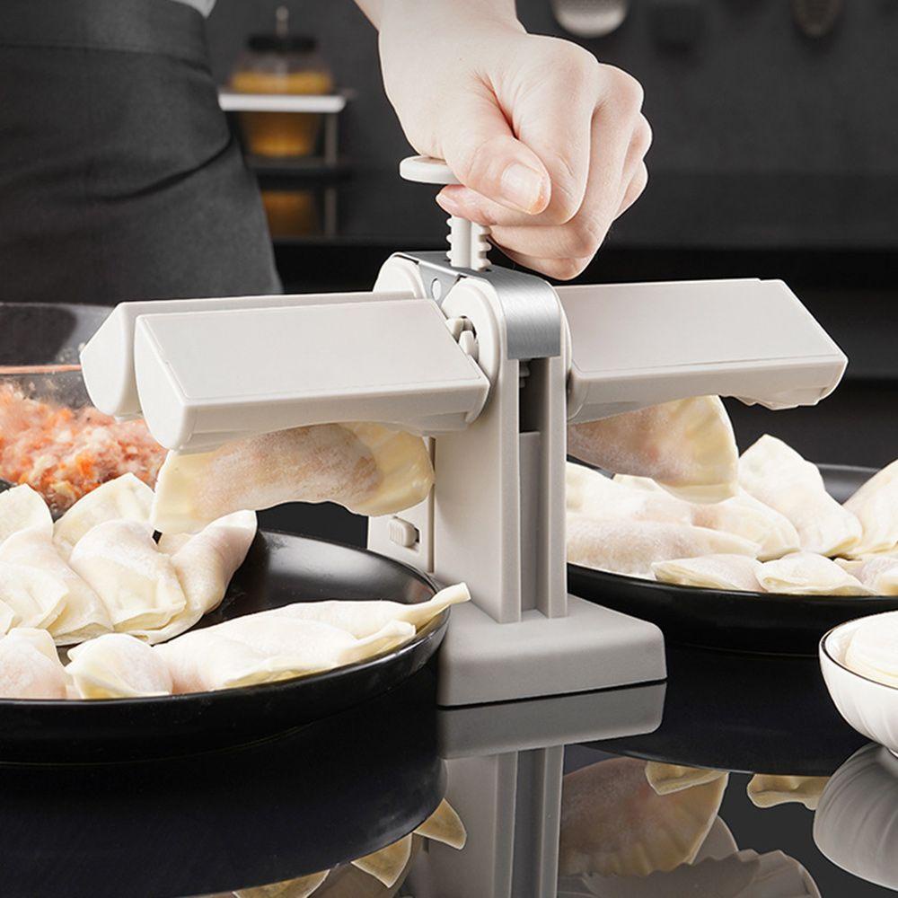 Khuôn Làm Bánh Xếp Tự Động Bằng Thép Không Gỉ Tiện Lợi Dành Cho Nhà Bếp