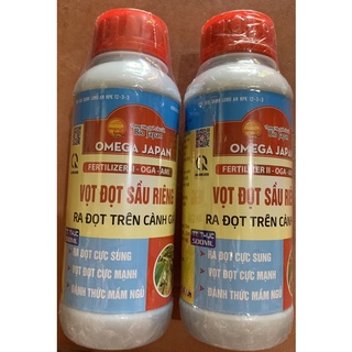 Bung đọt sầu riêng chai 500ml thương hiệu quả cầu lửa
