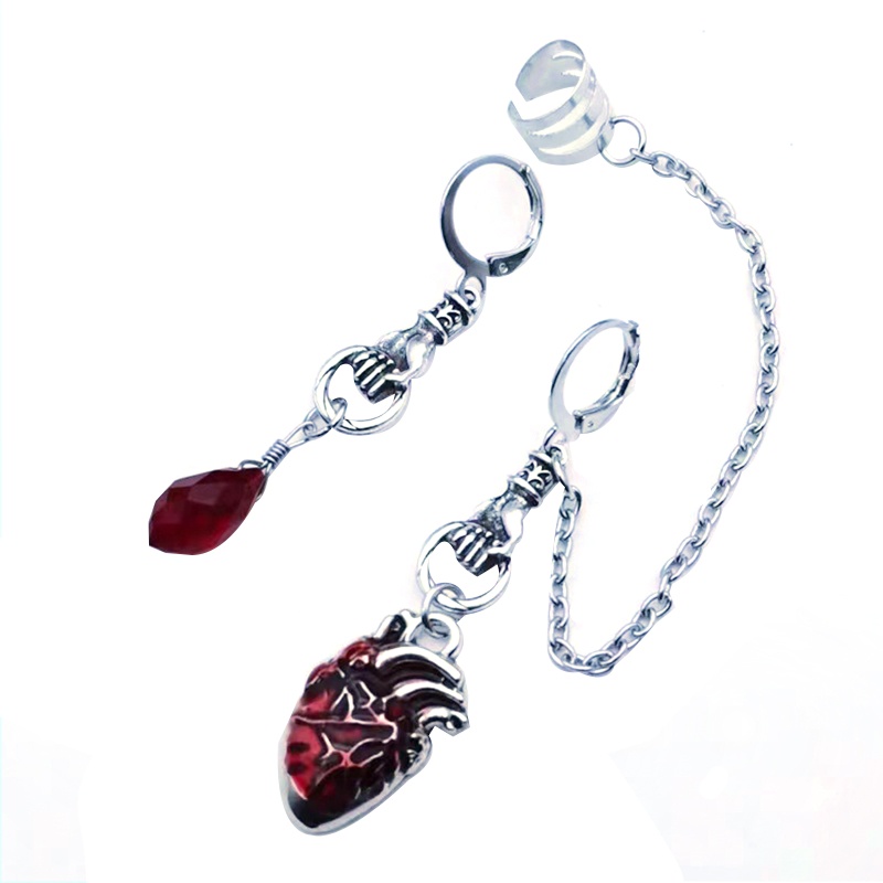 Bông Tai Dáng Dài Không Đối Xứng Thiết Kế Tinh Tế Thời Trang Cho Nữ