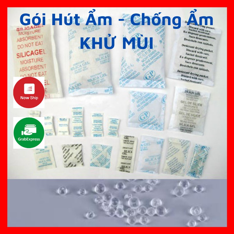 [NEW] Hạt Hút Ẩm Silicagel Loại Đặc Biệt -  size 0.5g/gói - Gói Hút Ẩm, Khử Mùi, Loại nhỏ, Vải nhựa, Chống Dầu