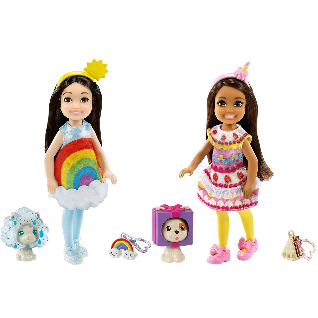 Bộ Sưu Tập Búp Bê Những Em Bé Barbie Club Chelsea Tiệc Hóa Trang