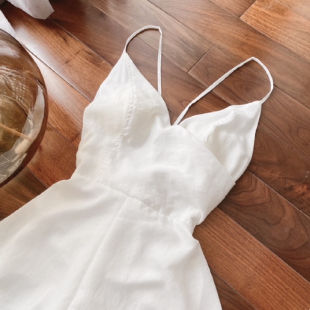 ĐẦM TRẮNG 2 DÂY NƠ LƯNG | BigBuy360 - bigbuy360.vn