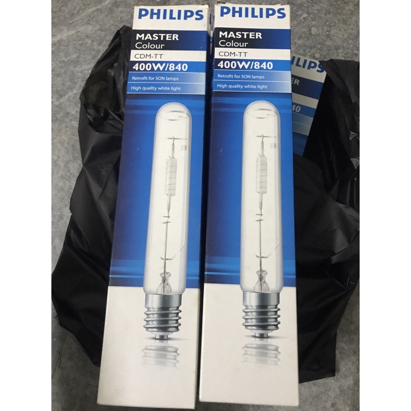 Bóng đèn cao áp Son 400w ánh sáng trung tính hiệu Philips