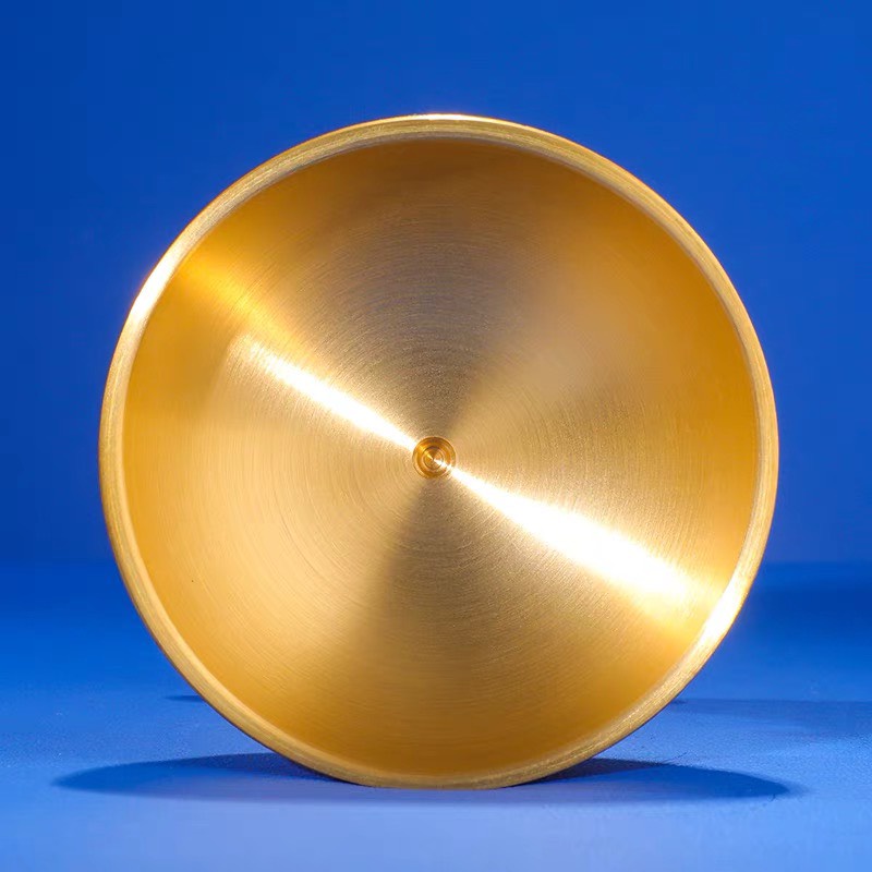 Đồ thờ cúng, ly đồng 9cm chân đen - Văn phòng phẩm Nhơn Phát