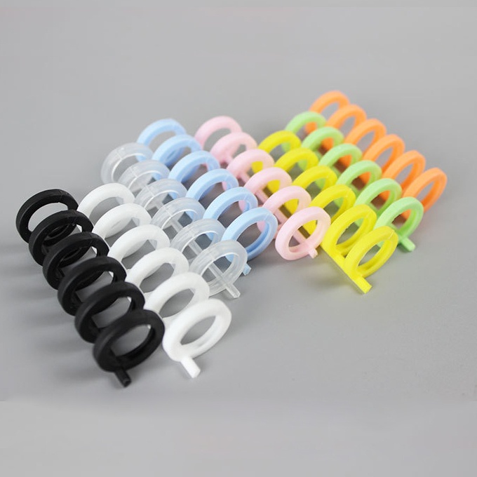 Binder thanh còng nhựa cao cấp đường kính 12mm Béo shop kẹp tài liệu lò xo làm sổ bìa còng A4 A5 B5 bullet journal 6 lỗ