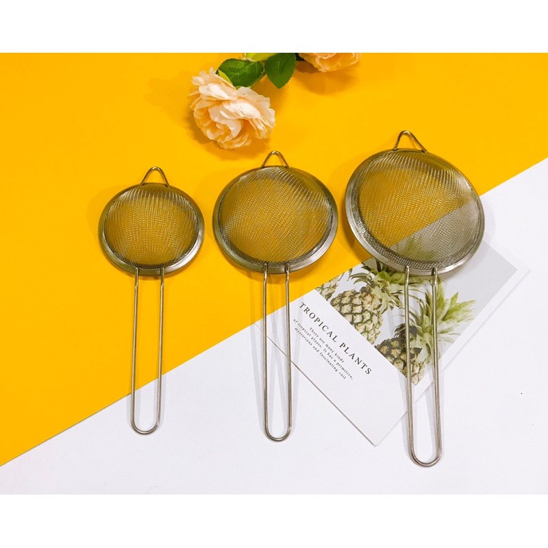 Rây lọc inox, Rây lọc cháo siêu mịn cho bé ăn dặm