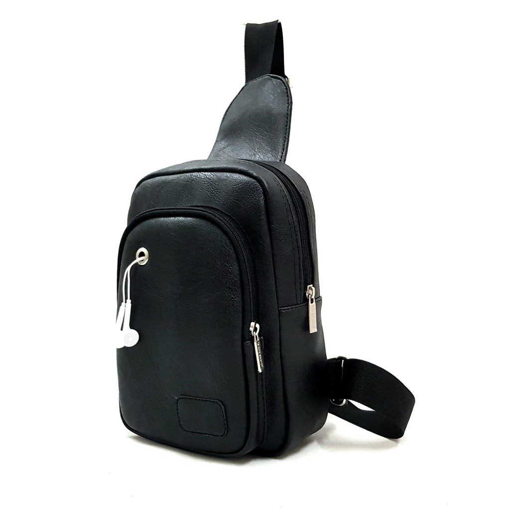 Túi đeo chéo di động da nam AVUH006(Mẫu trơn) | BigBuy360 - bigbuy360.vn