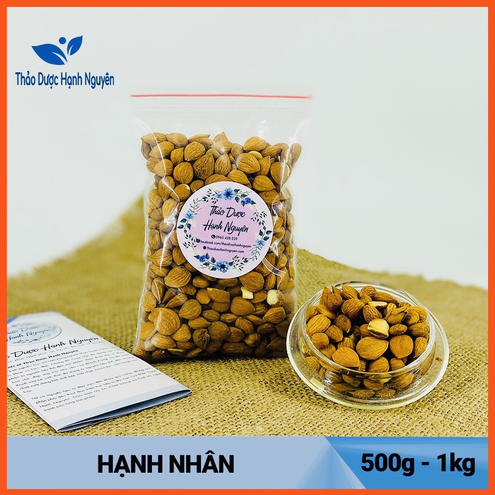 [Video thật] Sỉ 500gr-1kg Hạnh Nhân Làm Thuốc_Có hút chân không bảo quản