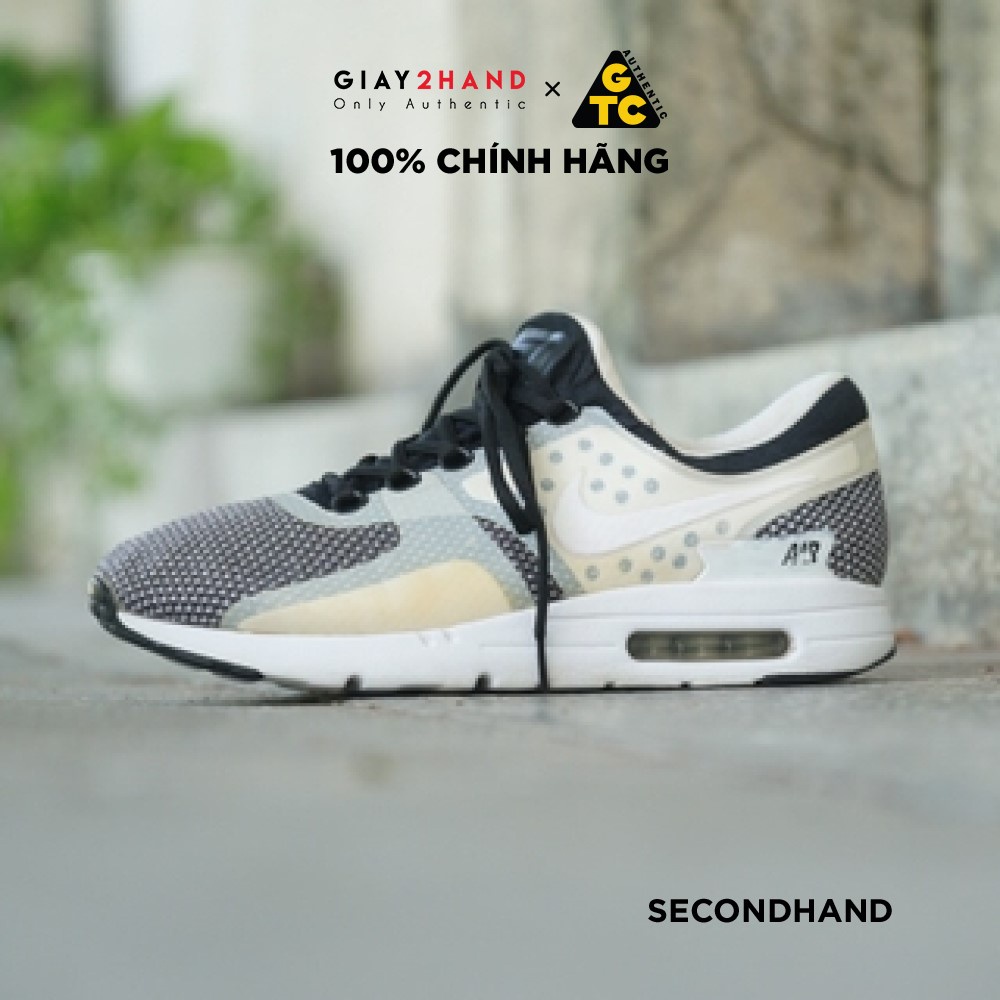 NIKE AIRMAX ZERO ESSENTIAL 876070-005 GIÀY CŨ CHÍNH HÃNG