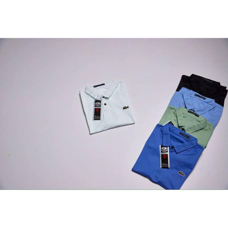 Áo thun nam cổ đức, cá sấu cao cấp ngắn tay cực sang trọng lịch lãm | BigBuy360 - bigbuy360.vn