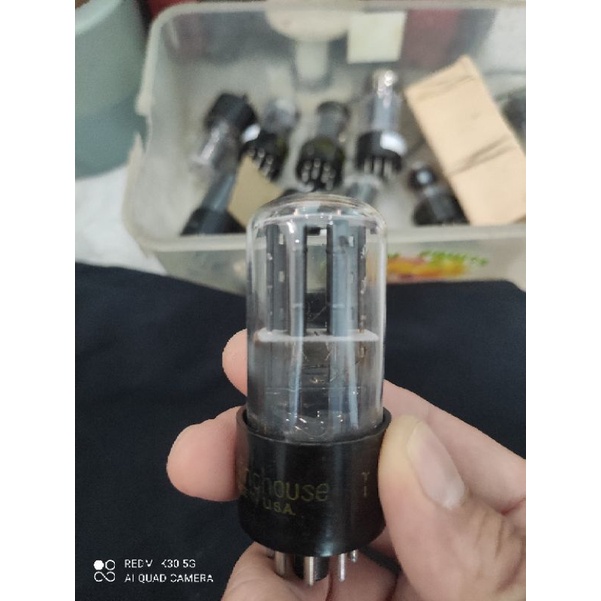 Bóng 6SN7 3 lỗ Bad Boy Sylvania nhãn Westinghouse