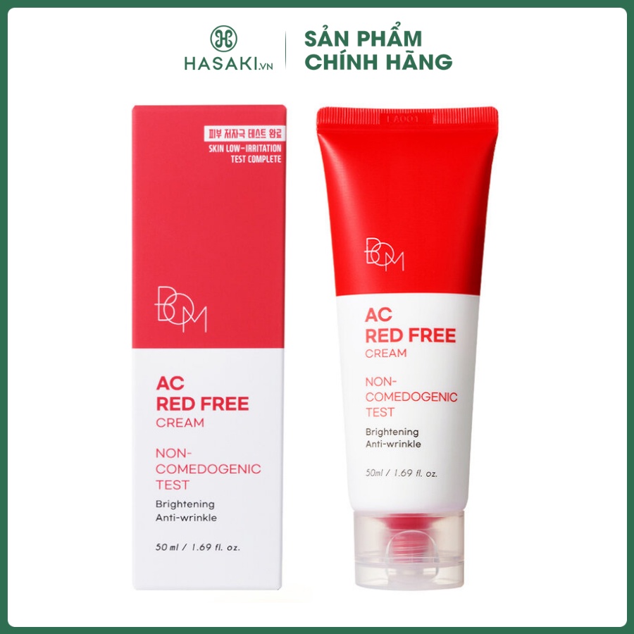 Kem Dưỡng B.O.M Sáng Da Ngừa Mụn 50ml Hasaki Sản phẩm chính hãng